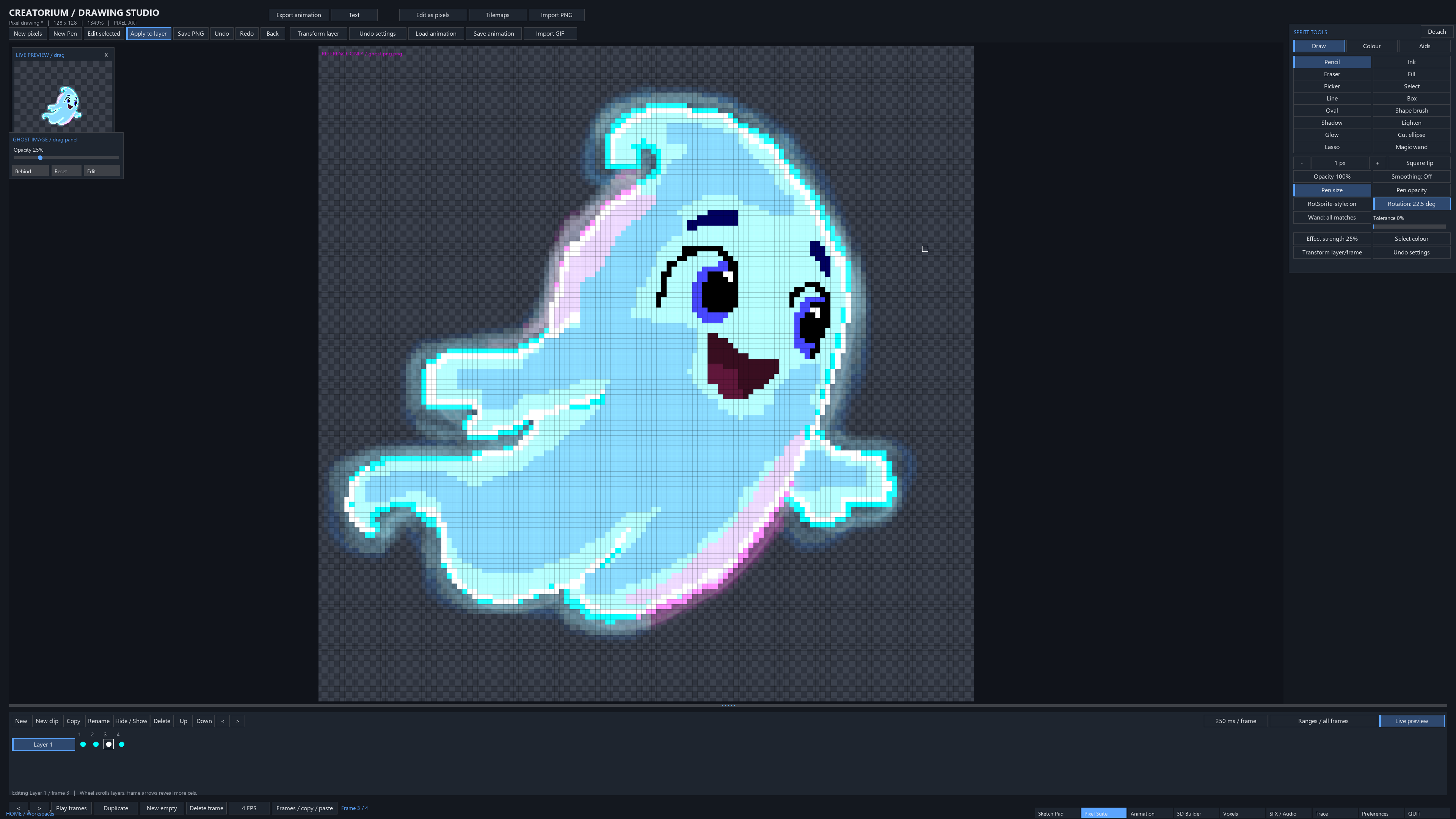 Pixel Suite ghost sprite